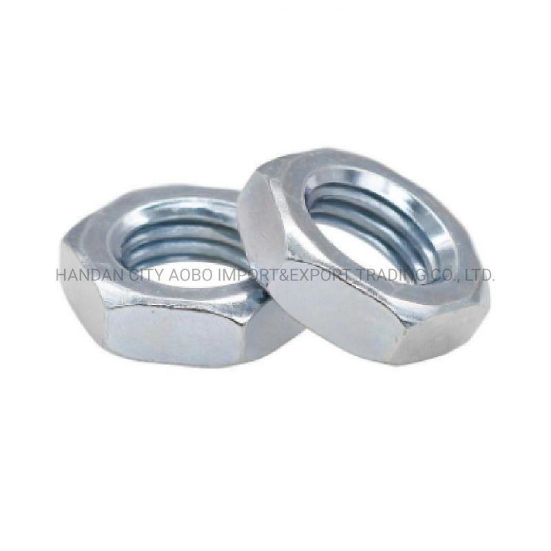DIN439 Hex Thin Nut Bulones Tornillos M12