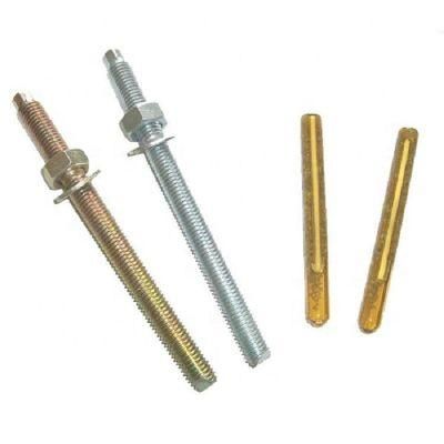 Chemical Anchor Bolt / Anchor Bolt M10 Zinc Plated