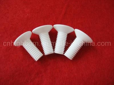 Wear Resistance 95%Al2O3 Alumina Ceramic Insulating Screw Rod