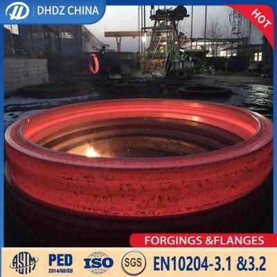 Large Nps ANSI B16.5 Class 900 Steel Welding Neck Flange