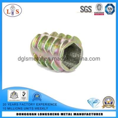 Nut Insert Nut Hexagon Head Nut with Free Sample