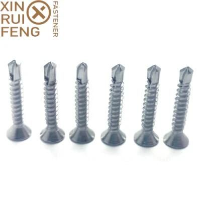 Stainless Carbon Countersunk Head Seld Drilling Screw with Factory Price