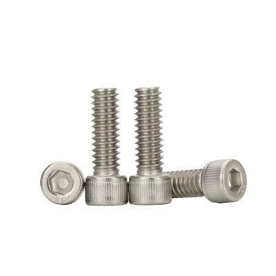 Professional Manufacturer Stainless Steel 304 DIN912 ISO4762 Hex Socket Head Screws Bolt