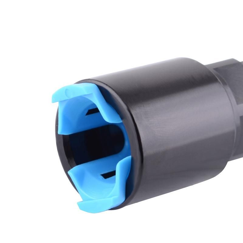 Black An6 to 5/16 Adapter Quick Release Fitting for Fuel Adapter