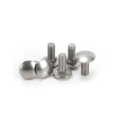 China Fasteners Supplier Stainless Steel 304 316 Carriage Bolt