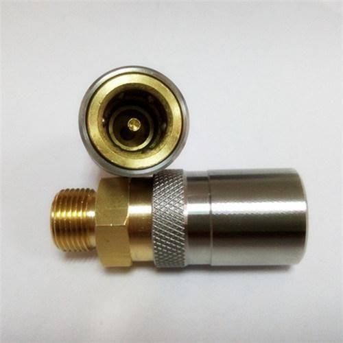 Staubli Rmi Series Precision Mold Brass Water Coupling with Nickel