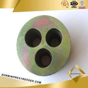 China Factory 3 Holes Prestressing Post-Tensioning Anchorage
