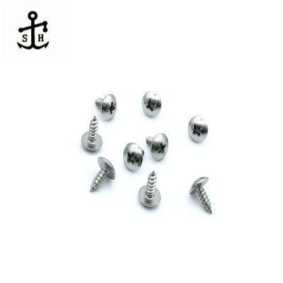 Stainless Steel Fasternes for Machine JIS1122 M3.2 Truss Cross Drive Self Tapping Screw Made in China