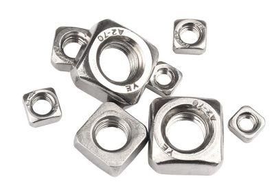 Square Nut Galvanized Carbon Steel Square Lock Nut