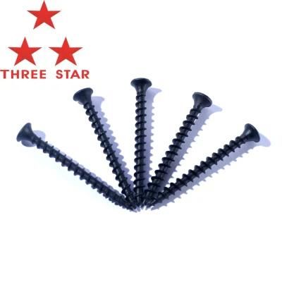 South Africa Colombia Zambia Market/1/2&quot; to 4 &quot; 1000PCS/Box Black Coarse Thread Drywall Screw/Tanzania Market Drywall Screw