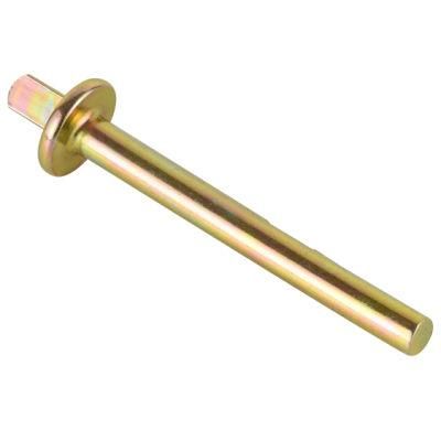 Carbon Steel M6X40 Ceiling Anchor with Yellow Zinc