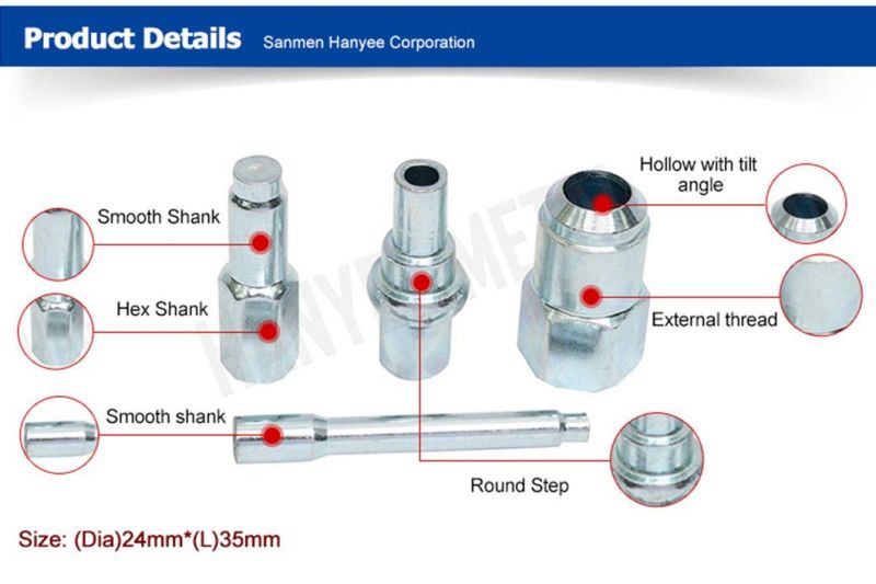 China Factory Accept OEM Furniture Hardware Fittings Building Hardware Metal Paper Shaped Fastener
