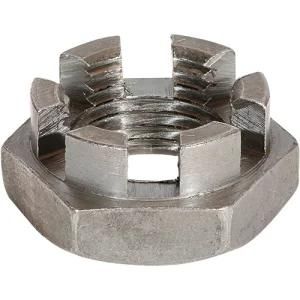 M6 High Quality DIN937 Zinc Plated Hex Slotted Nut