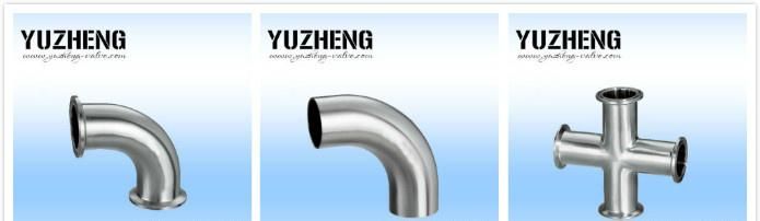 Sanitary Mirror Polished Long Type Elbow