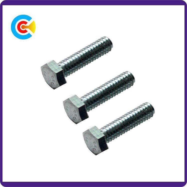 DIN/ANSI/BS/JIS Carbon-Steel/Stainless-Steel Hand Twist Flange Hexagonal Furniture/Kitchen/Cabinet Fixed Flange Screw