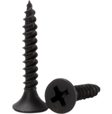 Black Phosphate Coarse Thread Countersunk Head Drywall Screws