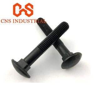 Grade 8.8 Black Carbon Steel Mushroom Head Square Neck Bolts/ Carriage Bolt