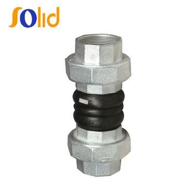 Double Sphere Screwed End Rubber Flexible Joint