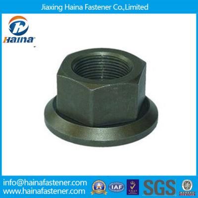 Black Track Revolving Nut, Wheel Nut for Truck Trailer