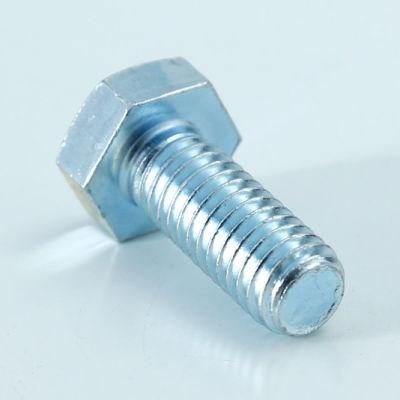 DIN933 Hex Head Bolt Hex Cap Screw Full Thread Carbon Steel Zinc Plated Galvanized