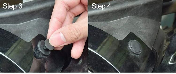 Auto Fastener Clip Mixed Car Body Push Retainer Pin Rivet Bumper Door Trim Panel Retainer Fastener Kit Engine Cover
