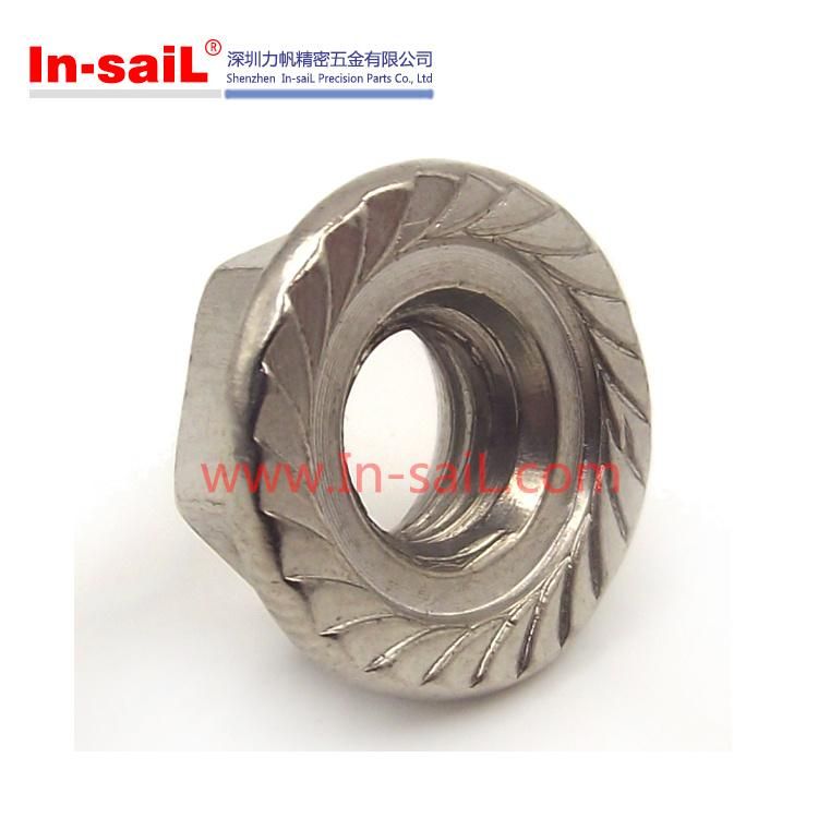 DIN981 Locknut DIN934 DIN6923 Stainless Steel Galvanized Zinc Flange Nuts