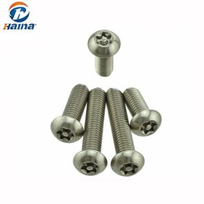 Stainless Steel Torx Pan Head Machine Screw with Anti-Theft