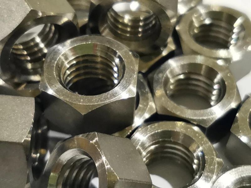 GB 6170 M20 Hexagon Nut in Stainless Steel and Titanium Ta10