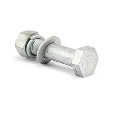 High-Strength Hex Head Bolts DIN6914 with Large Widths Across Flats for Structural Steel.