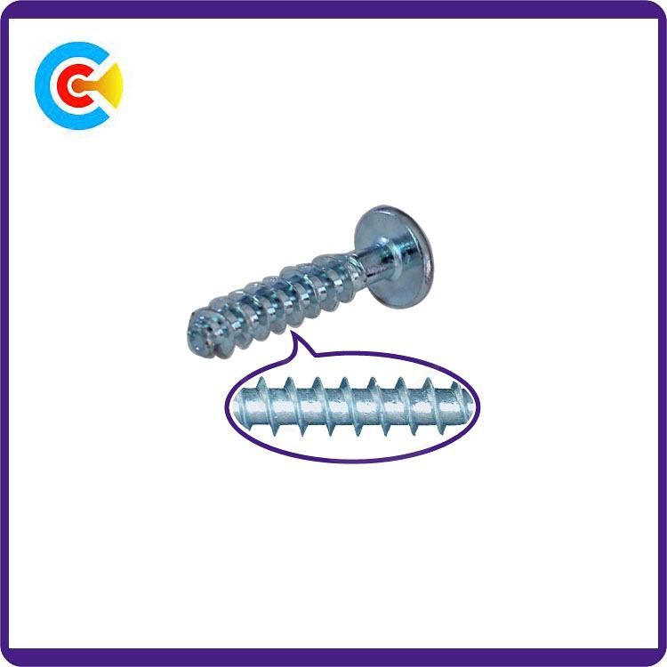 Stainless Steel Flower/Cinquefoil Pan Head Inch Self-Tapping Screw Panel Screws