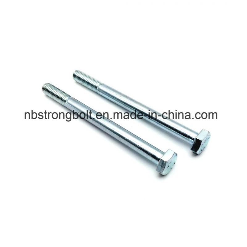 DIN931 Hex Bolt with Zp Gr. 10.9