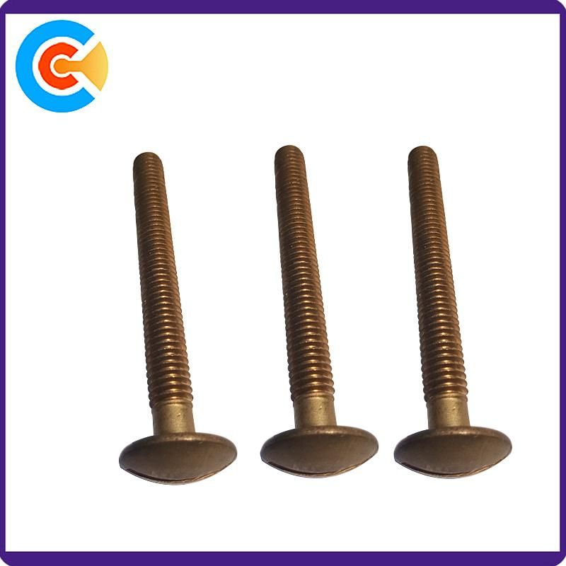 Slotted Round Head Brass Screw Copper Screw