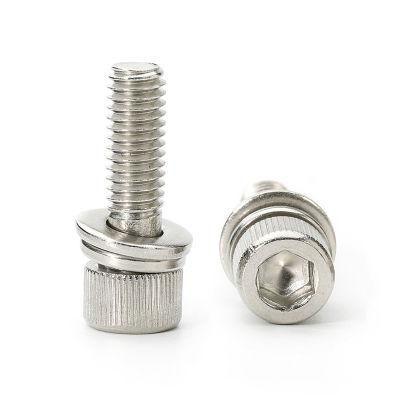 Cup Head Hexagon Socket Cap Screw Combination Screw with Washer