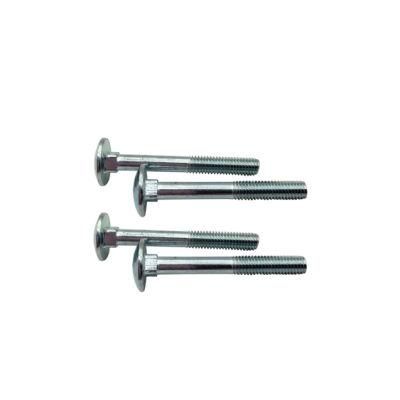 Mushroom Head Square Neck Bolt DIN603 Cl. 4.8 Zp