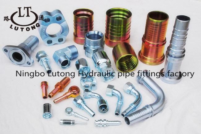 Hydraulic Steel Tube Pipe Fittings Straight Pipe 180 Degree Hydraulic Hose