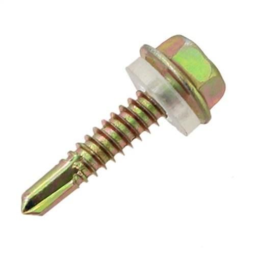 Assembled with EPDM Washer Unslotted Hex Washer Head Self Drilling Screw