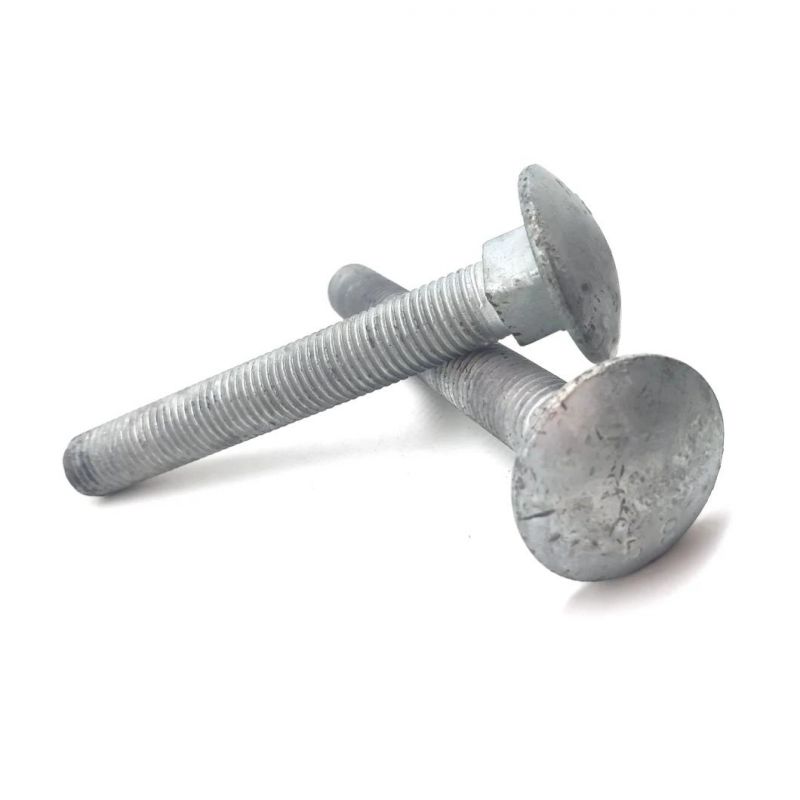 DIN603 Hot DIP Galvanized (HDG) Mushroom Head Carriage Bolt