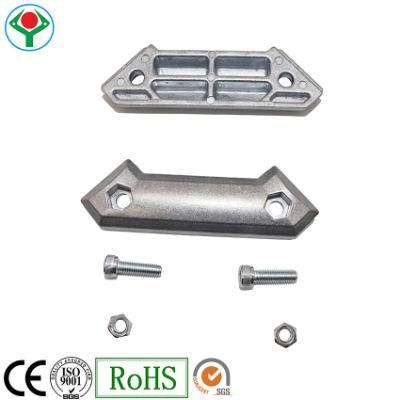 Aluminium Fitting Hardware Aluminum Pipe Fitting Aluminiun Connector Quick Couplings for Pipe Joint System