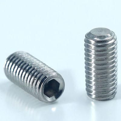 Wholesale Headless Hexagon Hex Socket Allen Flat Point Stainless Steel M4 M2 M14 1/4-20 3/8-16 Grub Set Screws