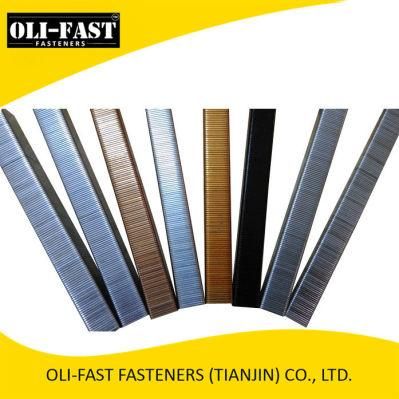 Bostitch Sbnk4023 Fine Wire Staples, Galvanized and Copperized and Black Color