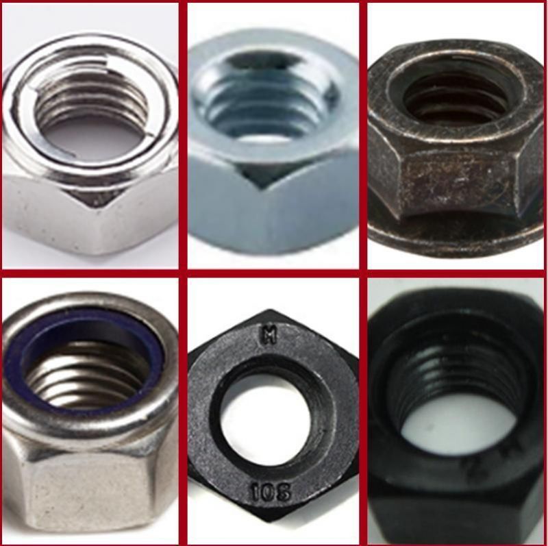 OEM High Strength ASTM-A563 Hexagon Head Heavy Nuts