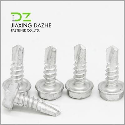 Hex Flange Head Self Drilling Screw Steel /Stainless Steel Screw