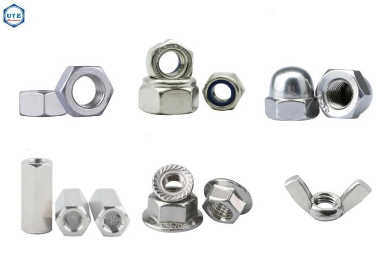 Stainless Steel Fasteners Bolts/Hex Bolt and Nut/Carriage Bolt/U Bolt/ Hex Flange Bolt/Anchor Bolt /Eye Bolt/Hex Nuts/Flat Washer/Spring Washer/Stud Bolts