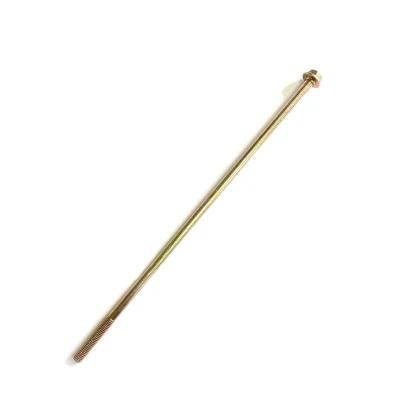 Color Zinc Plated Hex Flange Washer Head Extra Long Bolts with Serration