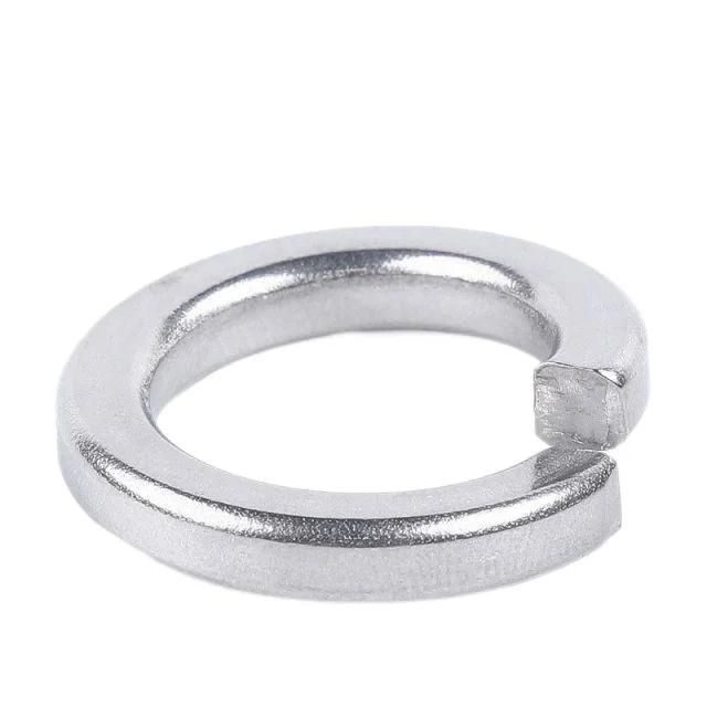 China DIN127 Lock Spring Washer Yellow Blue Zinc Plated Black SS304 SS316