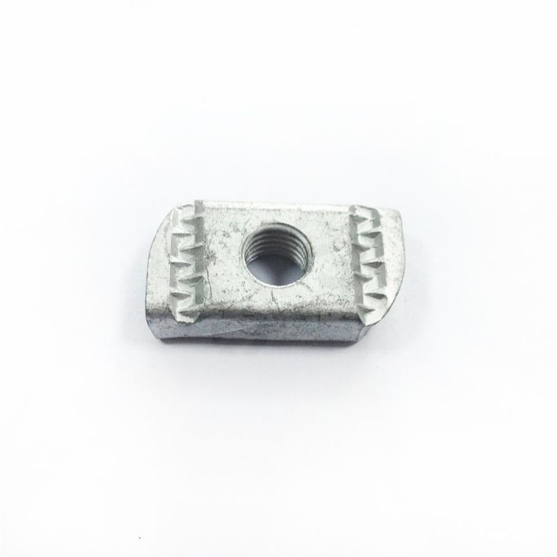 Zinc Plated Galvanized Channel Nut Carbon Steel Spring Nut Without Spring