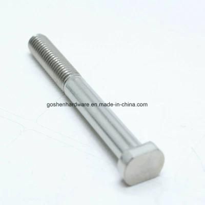 Stainless Steel T Head Bolt with Half Thread