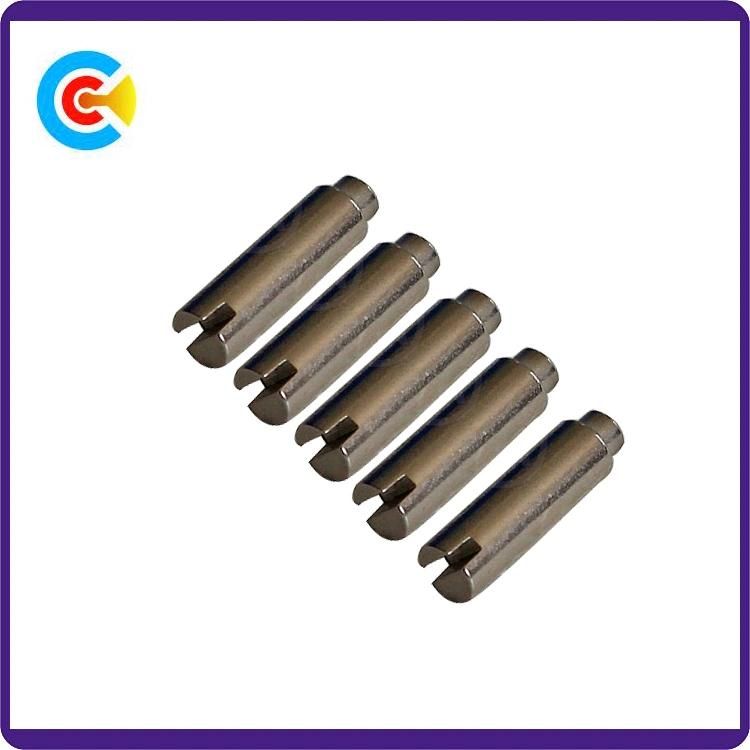 Stamping Parts Fixed Word Slotted Step Screw for Fitness Equipment