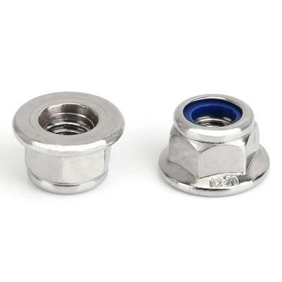 Stainless Steel Nylon Insert Hex Flange Lock Nut DIN6926