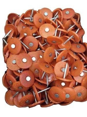 1-1/2&quot;X12ga Galvanized Plastic Cap Nails